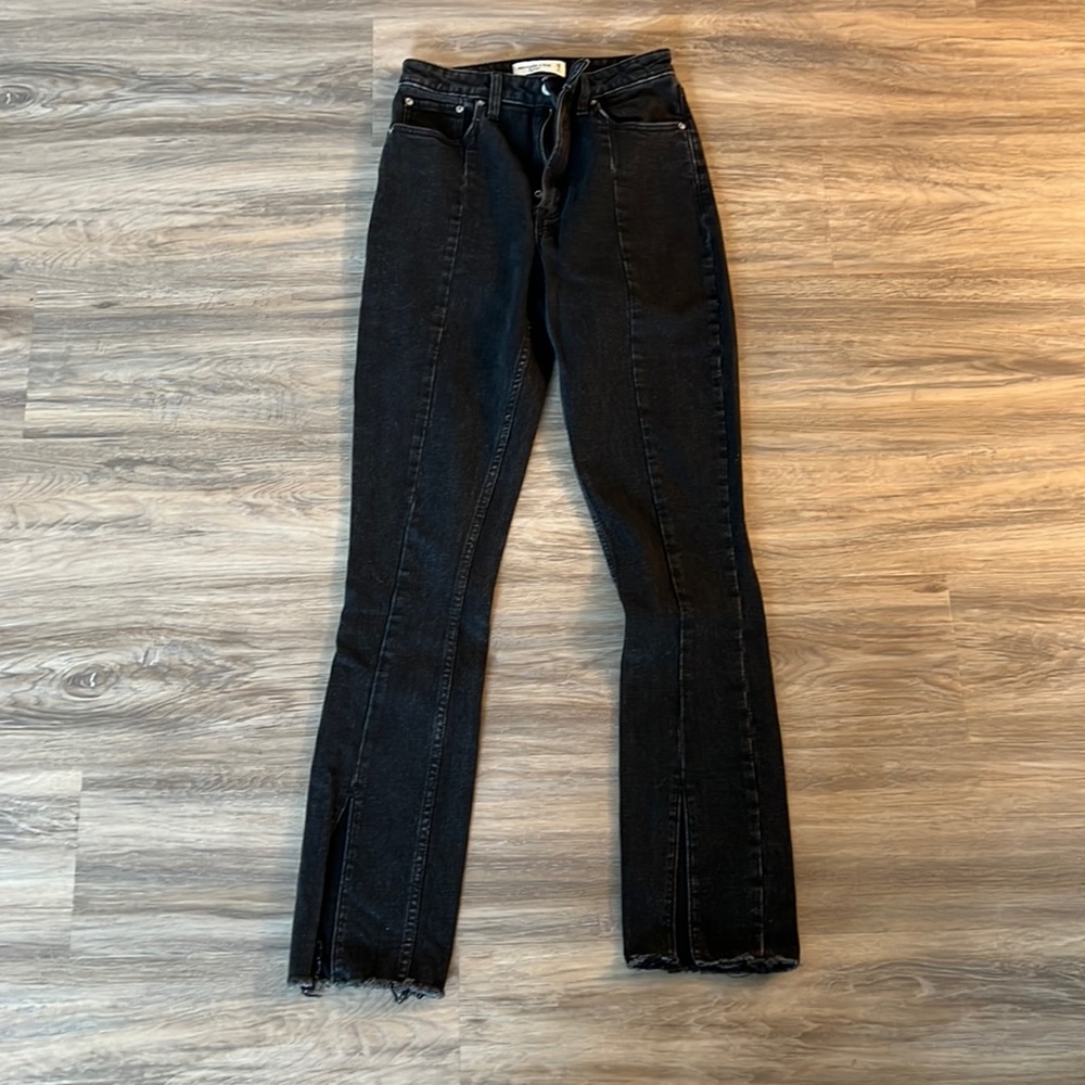 Black Skinny High Rise Abercrombie Jeans
